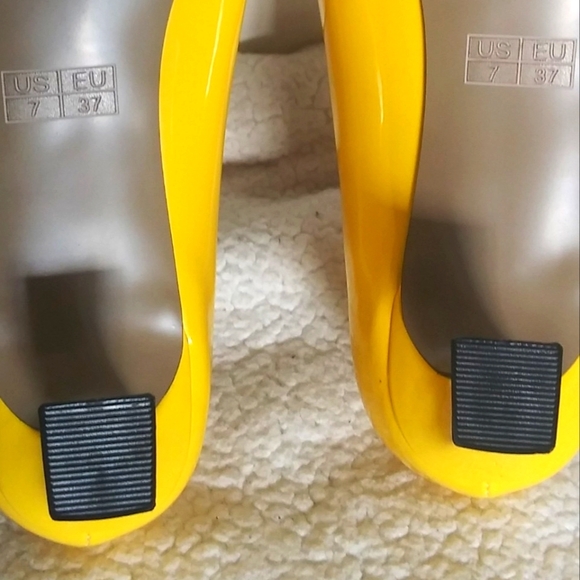 SKYSTERRY Women's Office Round Toe Patent Casual Slip On Spool Mid Heel... - Picture 12 of 16